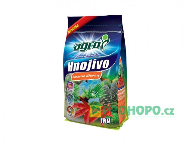 AGRO Hnojivo organo-minerální pro okrasné dřeviny 1kg