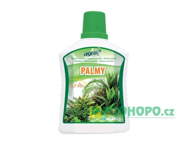 AGRO Kapalné hnojivo pro palmy a zelené rostliny 0,5l