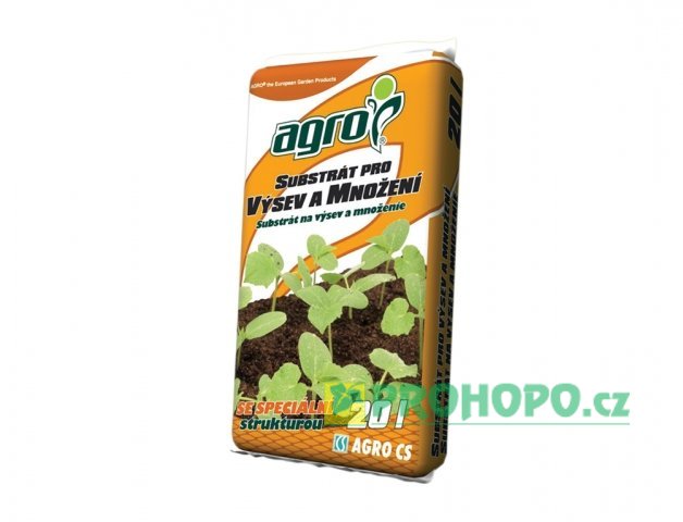 AGRO Substrát pro výsev a množení 20l