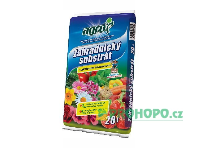 AGRO Substrát zahradnický 20l