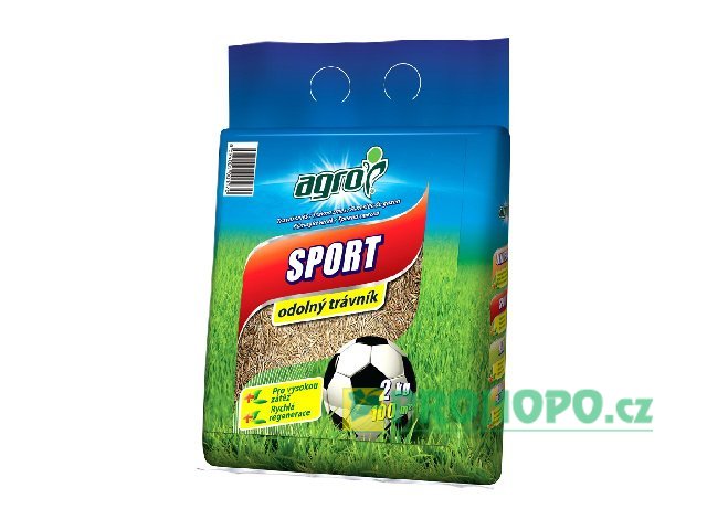 AGRO Travní směs sport 2kg - směs pro intenzivně zatěžované plochy