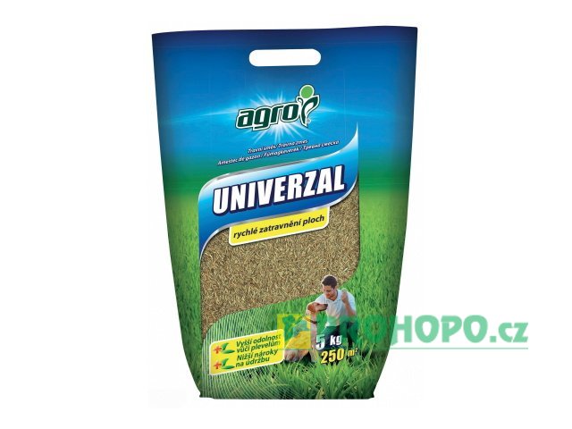 AGRO Travní směs univerzál 5kg - směs pro zakládání a úpravu travních ploch