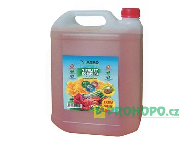 AGRO Vitality Komplex extra silný 20l - pro podporu vitality oslabených a nerostoucích rostlin