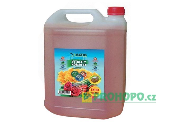 AGRO Vitality Komplex extra silný 5l - pro podporu vitality oslabených a nerostoucích rostlin