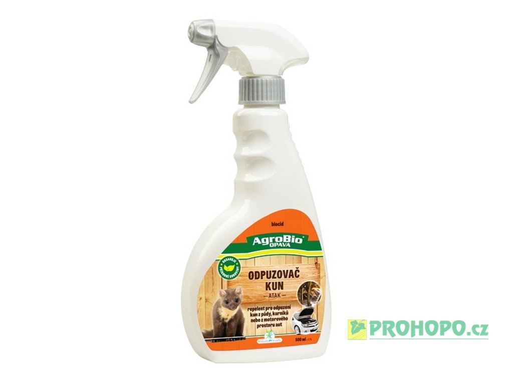 ATAK Odpuzovač kun 500ml spray - repelent zamezující přístupu kun na nežádoucí místa