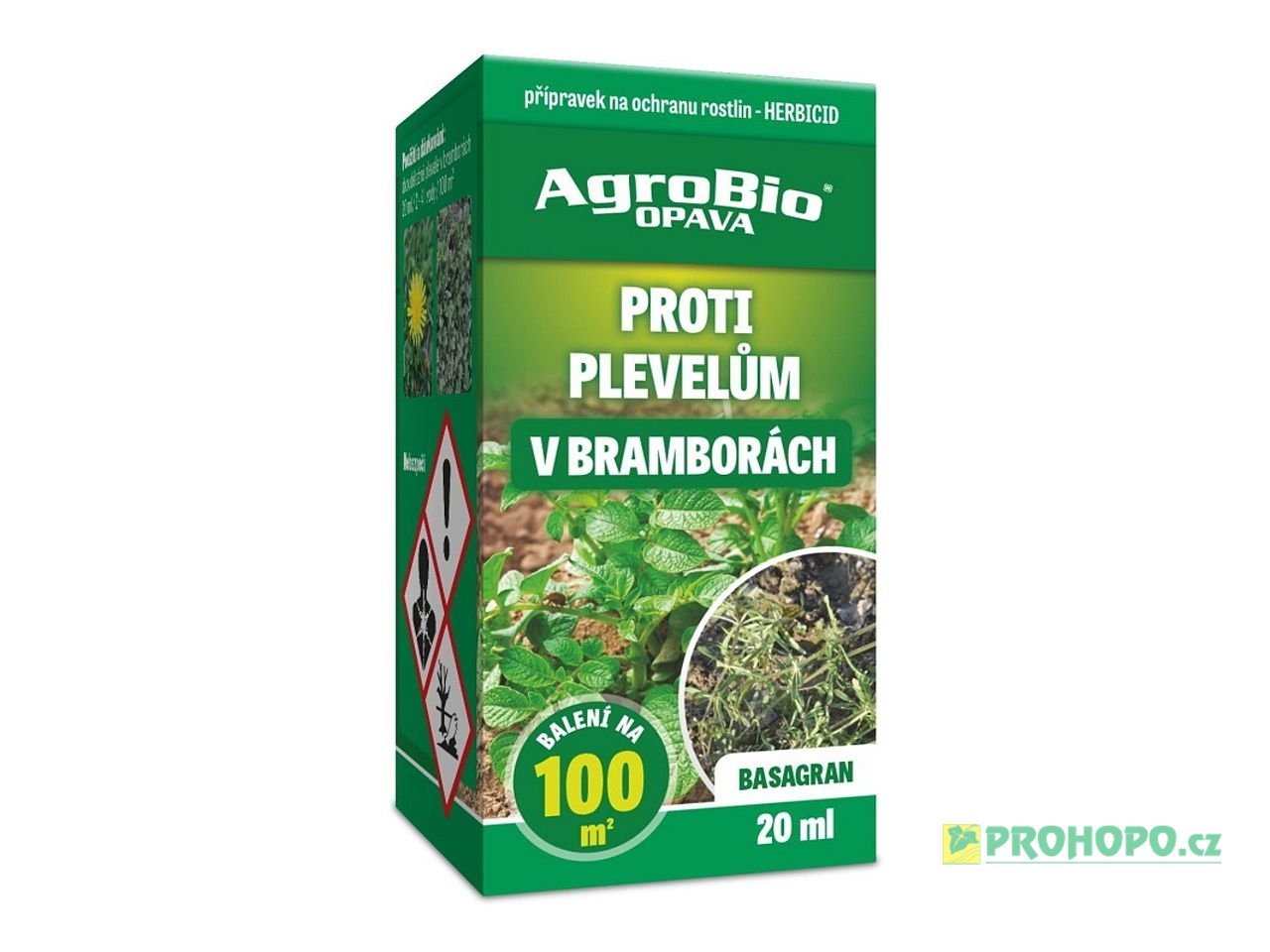 Basagran 20ml - k hubení dvouděložných plevelů v bramborách