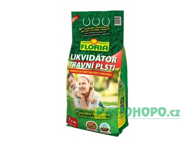 FLORIA Likvidátor travní plsti 7,5kg - nahrazuje vertikutaci trávníku