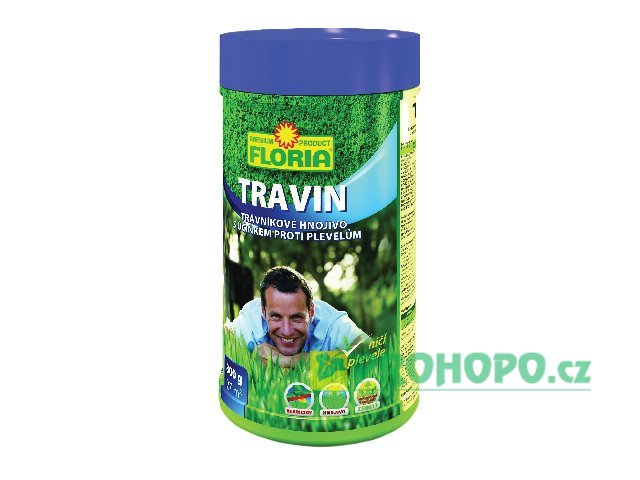 FLORIA Travin 0,8kg - pro výživu a udržování trávníků v bezplevelném stavu