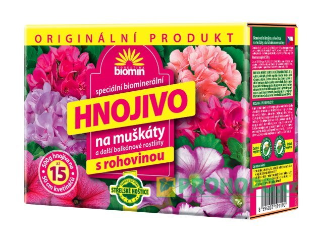 FORESTINA Biomin Hnojivo na muškáty 500g