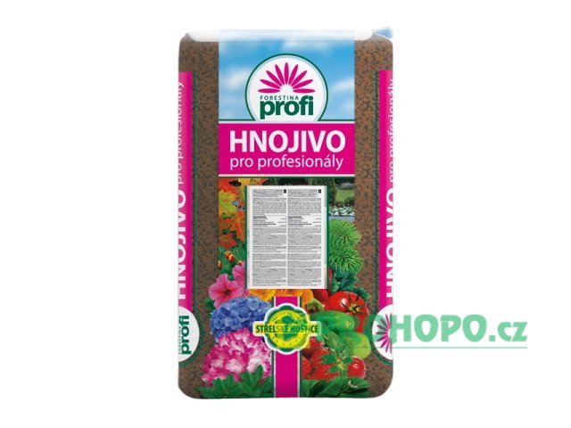 FORESTINA Hoštické Trávníkové přírodní hnojivo Expert s guánem 25kg