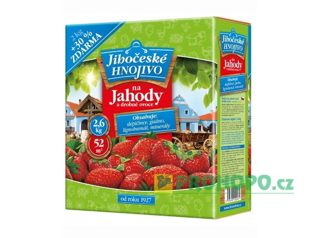 FORESTINA Jihočeské hnojivo na jahody a drobné ovoce 2kg + 30% zdarma
