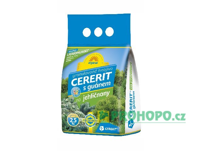 FORESTINA Orgamin Cererit s guánem na jehličnany a jiné okrasné keře 2,5kg
