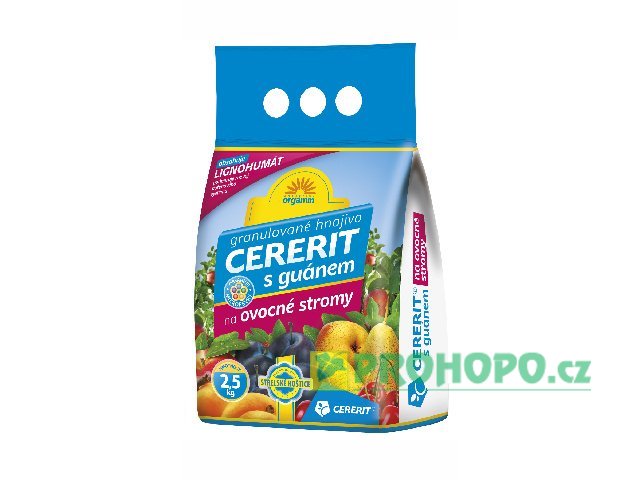 FORESTINA Orgamin Cererit s guánem na ovocné stromy a keře 2,5kg