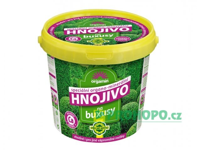 FORESTINA Orgamin Hnojivo na buxusy 1,4kg - vhodné i pro jiné vápnomilné rostliny