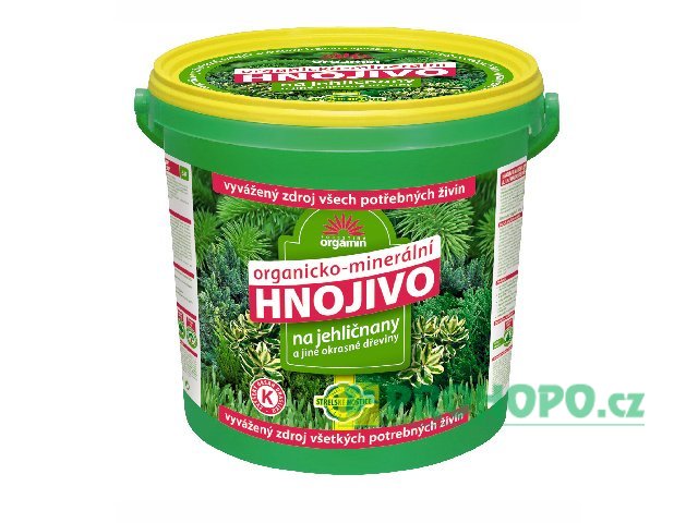 FORESTINA Orgamin Hnojivo na jehličnany a jiné okrasné dřeviny 10kg