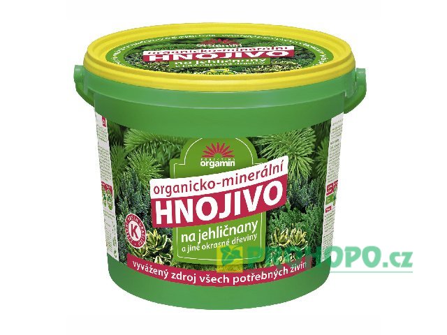 FORESTINA Orgamin Hnojivo na jehličnany a jiné okrasné dřeviny  5kg