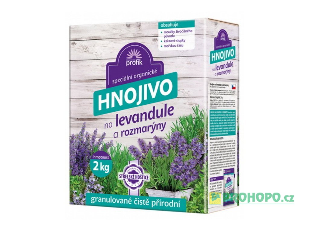 FORESTINA Profík Hnojivo na levandule a rozmarýny 2kg - čistě přírodní hnojivo