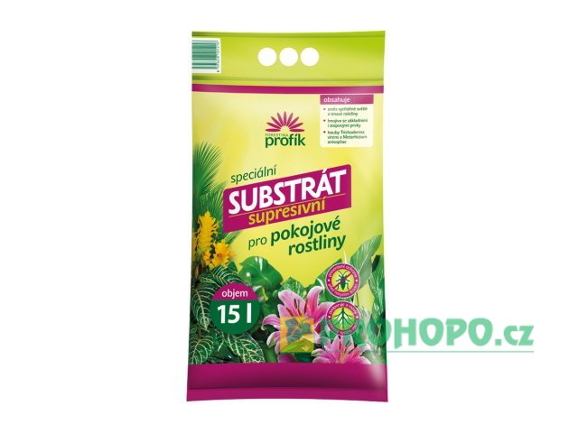 FORESTINA Profík Substrát supresivní pro pokojové rostliny 15l
