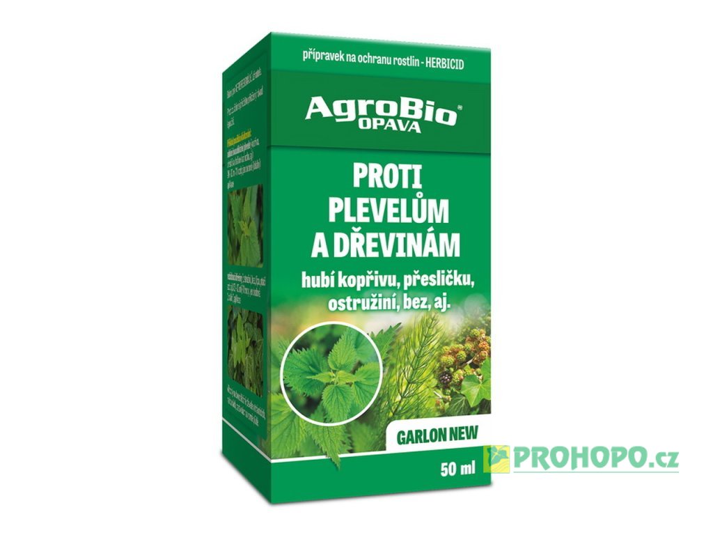 Garlon New 50ml - k hubení nežádoucích dřevin, buřeně a dvouděložných plevelů