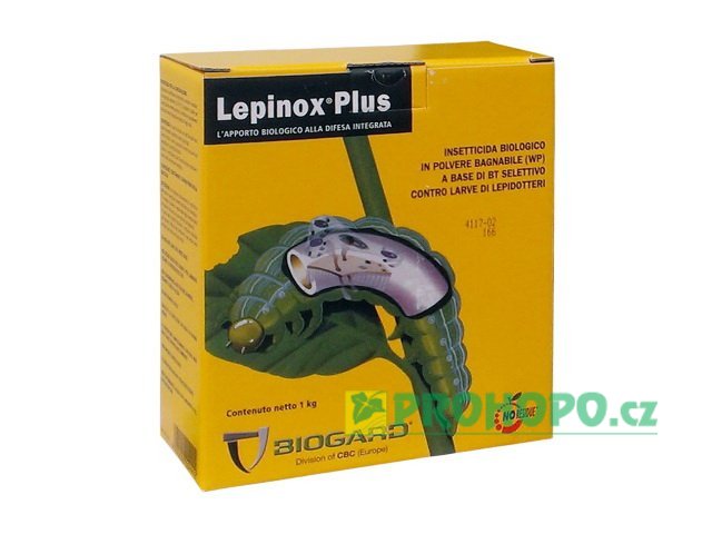 Lepinox Plus 1kg - biologický přípravek proti žravým škůdcům