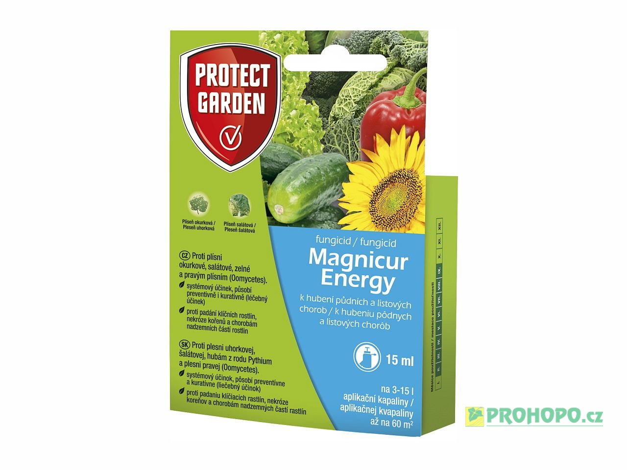 Magnicur Energy 15ml - proti plísni okurkové, salátové a zelné a pravým plísním Oomycetes
