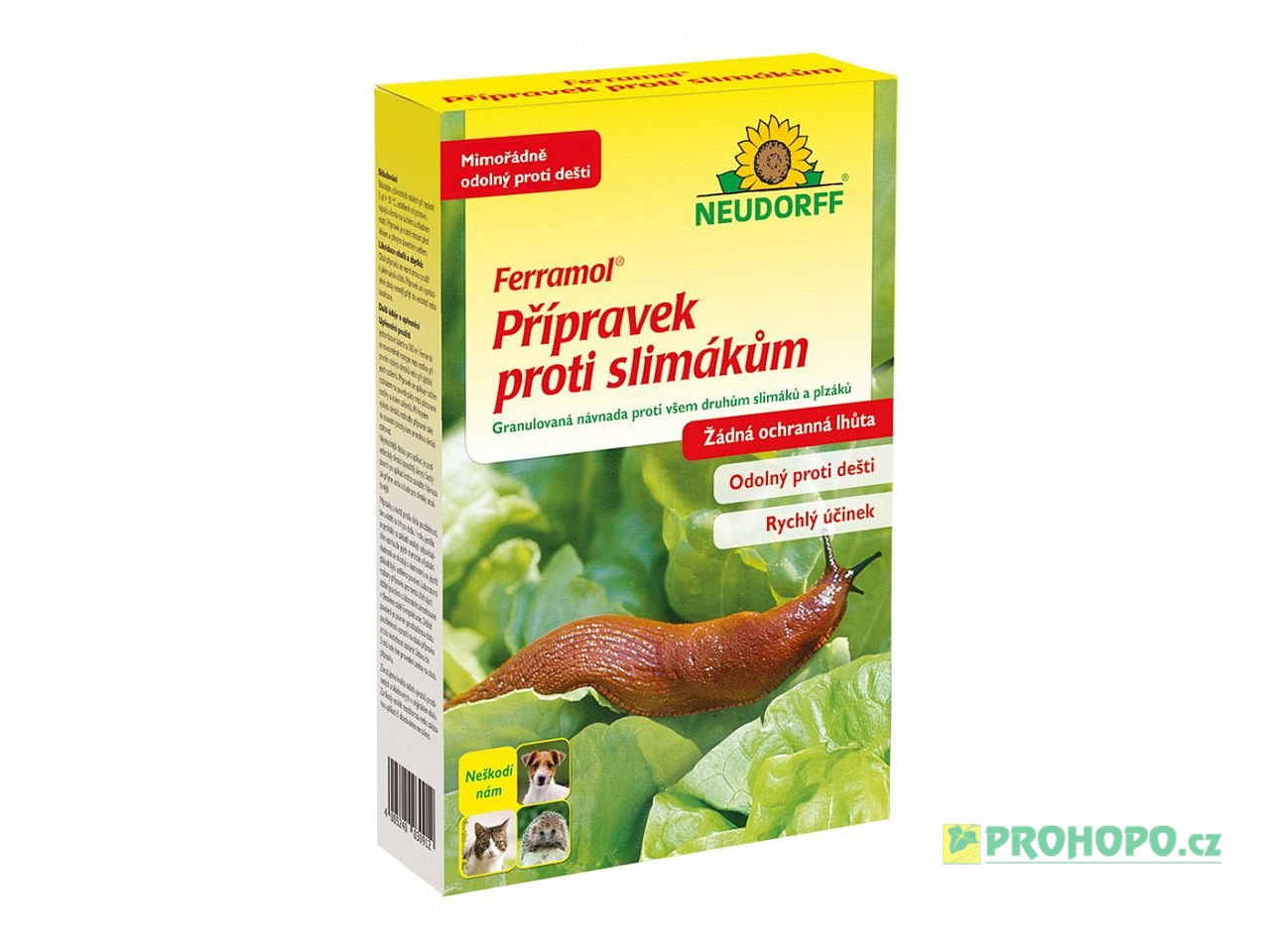 NEUDORFF Ferramol 1kg - proti všem druhům slimáků v zahradách