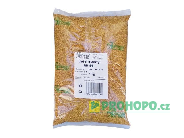OSEVA UNI Jetel plazivý 1kg - uznané certifikované osivo