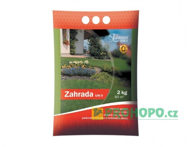 OSEVA UNI Travní směs Zahrada 2kg - univerzální parková travní směs