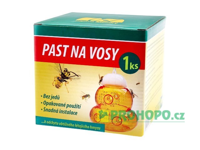 Past na vosy - závěsná nádobka k odchytu obtížného létajícího hmyzu