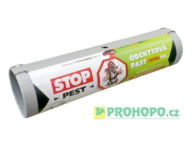 Past STOP PEST na hryzce, krtky a hraboše trubková s aplikačním otvorem