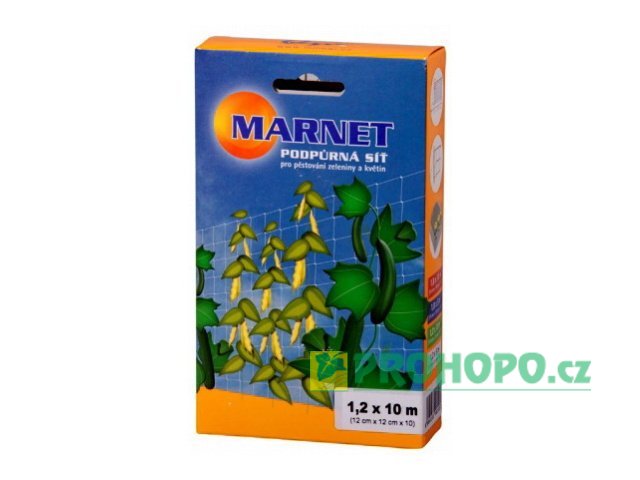 Podpůrná síť Marnet 1,2x10m - pro pěstování zeleniny a květin