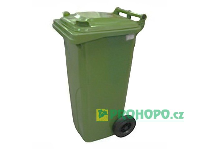 Popelnice plastová 120l zelená