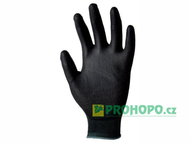 Rukavice Buck Black pracovní - velikost 7