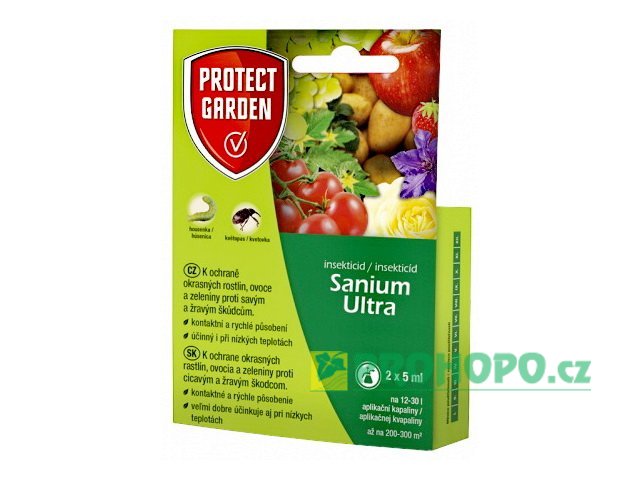 Sanium Ultra 2x5ml - proti širokému spektru savých a žravých škůdců