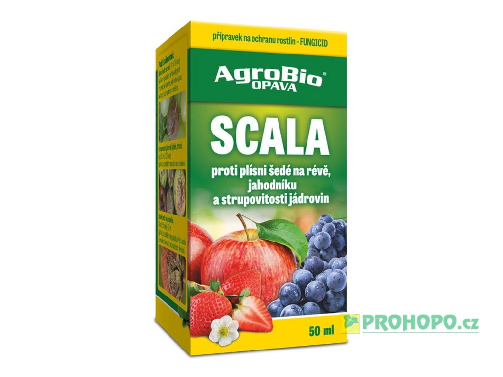 Scala  50ml - proti plísni šedé na révě, jahodníku a strupovitosti jádrovin