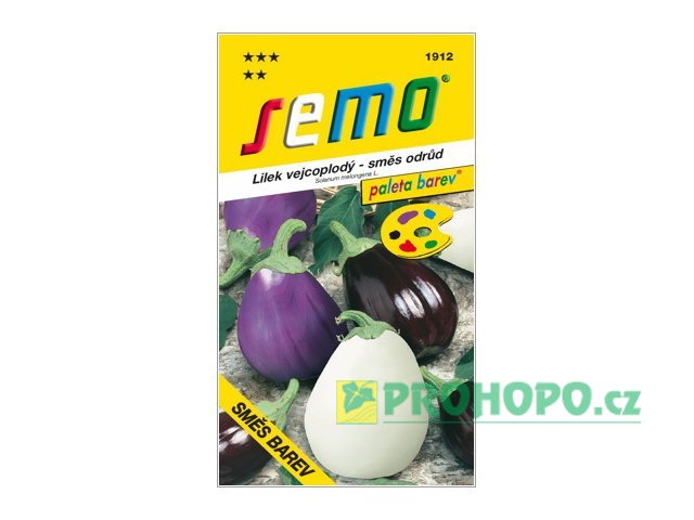 SEMO Lilek směs barev raný vejcoplodý