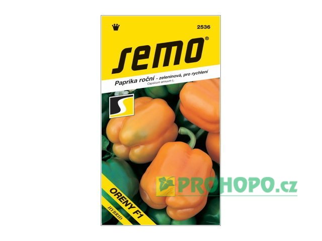 SEMO Paprika zeleninová Oreny F1 sladká k rychlení