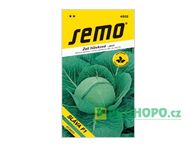 SEMO Zelí hlávkové Sláva F1 rané pro přímý konzum