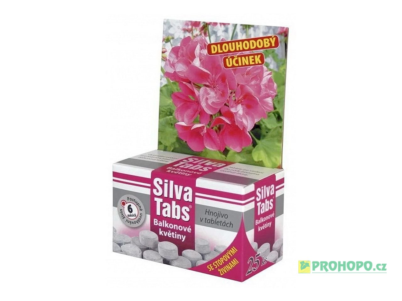 Silva Tabs Balkonové květiny 250g - postupně se uvolňující hnojivo v tabletách na 6 měsíců