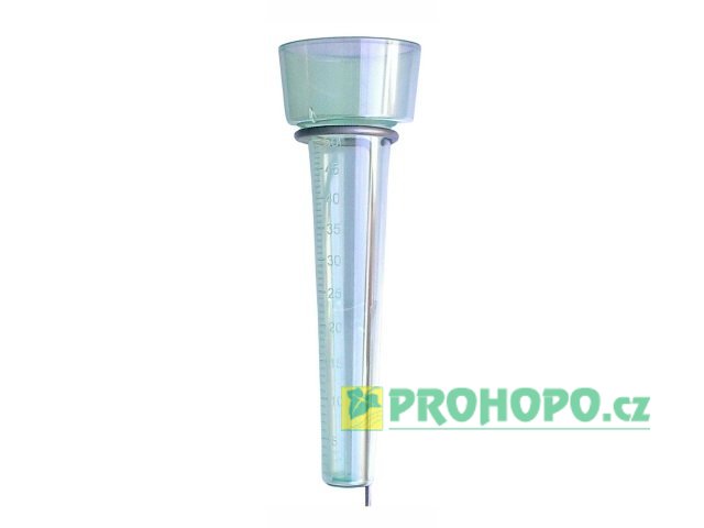 Srážkoměr 25 cm s držákem nerezovým