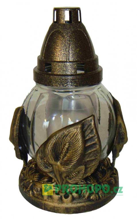 Svíčka hřbitovní Lampa 13,5x19cm 70g