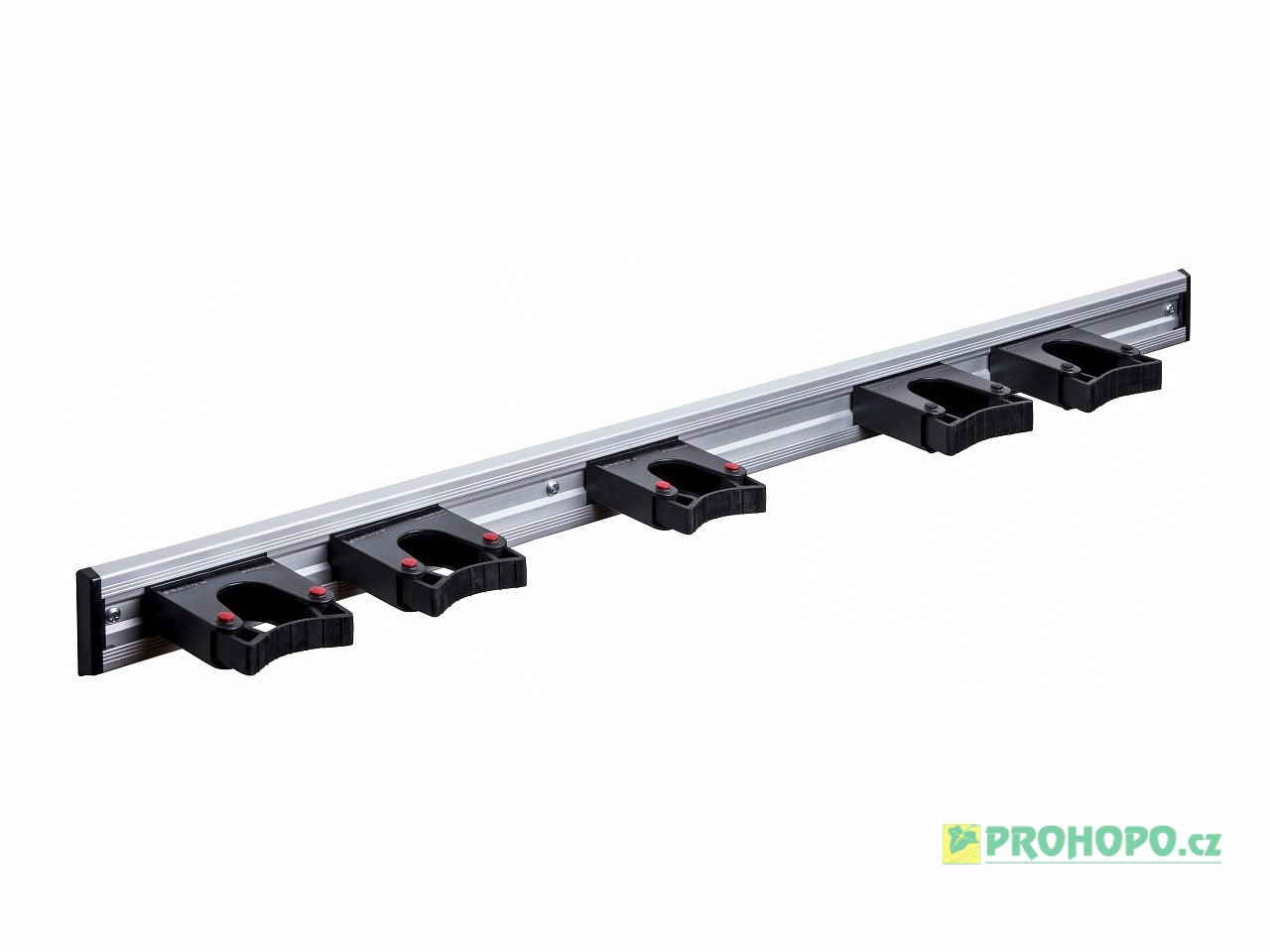 Toolflex Original Lišta 556-1 hliníková 90cm včetně 3 držáků 512-1 [20-30mm] a 2 držáků 522-1 [30-40