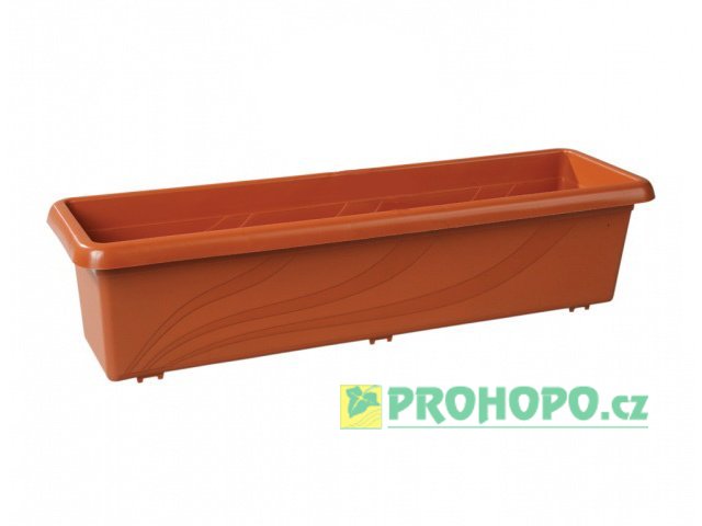 Truhlík Trend 50cm terracota