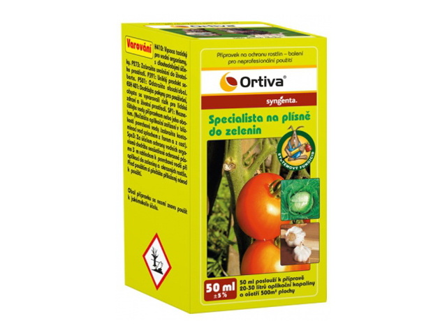 Ortiva proti plísním a padlí zeleniny