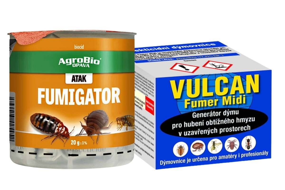 fumigace proti štěnicím